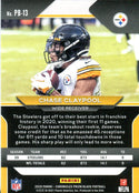 Chase Claypool 2020 Panini Chronicles Prizm Black Football Rookie Card #PB-13