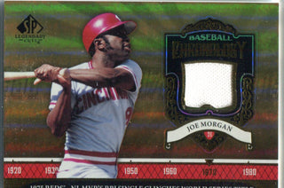 Joe Morgan 2006 Upper Deck Baseball Chronology Game-Used Jersey Unsigned Card