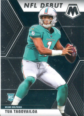 Tua Tagovailoa 2020 Panini Mosaic NFL Debut Rookie Card #262
