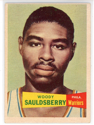 Woody Sauldsberry 1957 Topps Card #34
