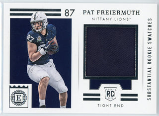 Pat Freiermuth 2021 Panini Chronicles Encased Draft Picks Rookie Jersey Card