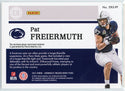 Pat Freiermuth 2021 Panini Chronicles Encased Draft Picks Rookie Jersey Card