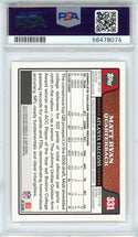 Matt Ryan 2008 Topps Rookie Card #331 (PSA)