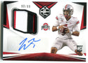 Justin Fields Autographed 2021 Panini Limited Rookie Jersey Card #L-JSF