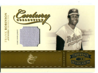 Frank Robinson 2004 Donruss Playoff Century Collection #CC25 Card /50