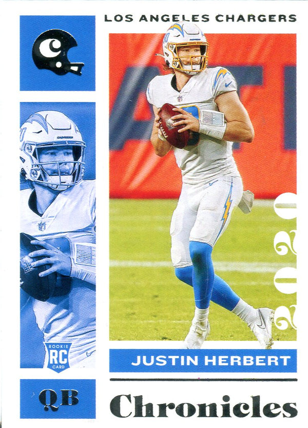 Justin Herbert 2020 Panini Chronicles Rookie Card #53