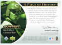 Ken Griffey Jr. 2001 Upper Deck A Piece of History Bat Card #KG