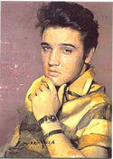 Elvis Presley Edward Vela Illustration Card 2015