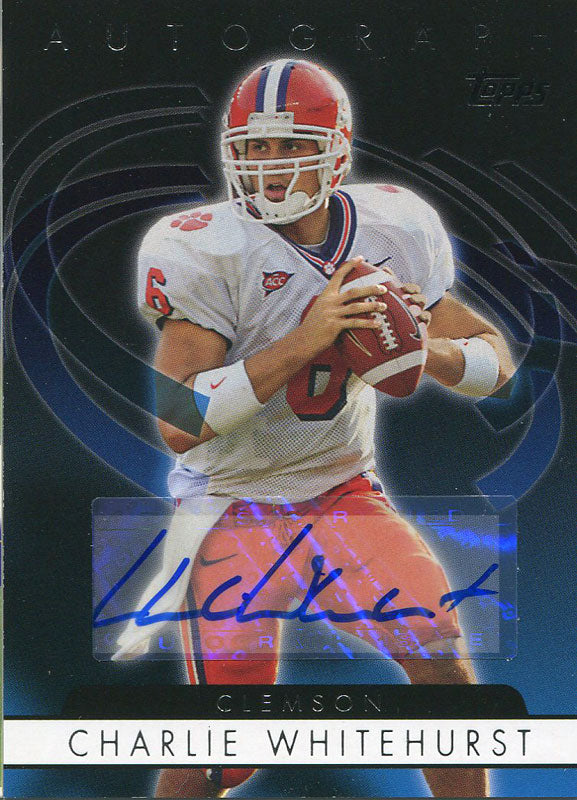 Charlie Whitehurst Autographed 2006 Topps Rookie Card