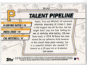 Oneil Cruz, Cal Mitchell & Ke'Bryan Hayes 2020 Bowman Chrome Talen Pipeline Card #TP-PIT