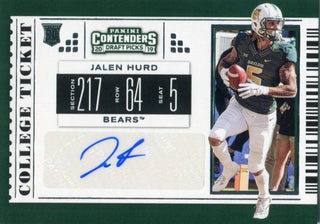 Jalen Hurd Autographed 2019 Contenders Draft Picks Rookie Card