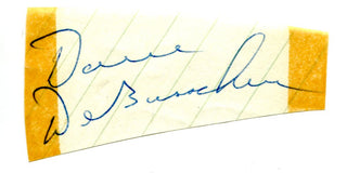 Dave Debusschere Autographed Cut