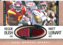 Reggie Bush and Matt Leinart 2006 Sage Rookie Jersey Card #1