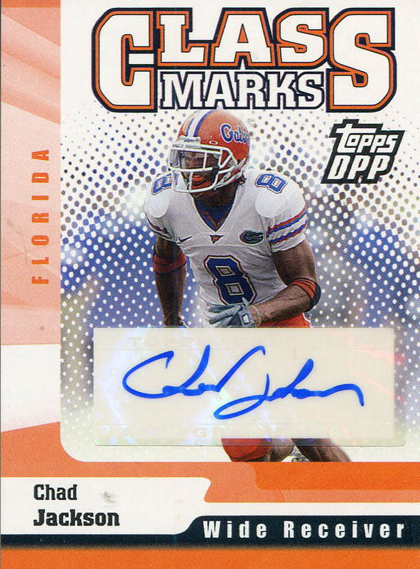 Chad Jackson Autographed 2006 Topps Rookie Card