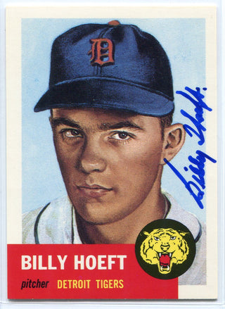 Billy Hoeft Autographed Topps Archive Card