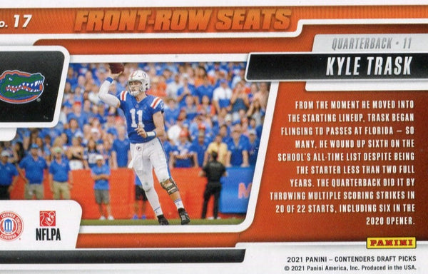 Kyle Trask 2021 Panini Contenders Rookie Card