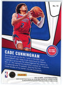 Cade Cunningham 2021-22 Panini Revolution Supernova Rookie Card #10