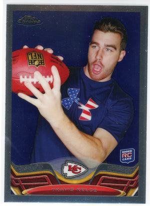 Travis Kelce 2013 Topps Chrome Rookie Card #118