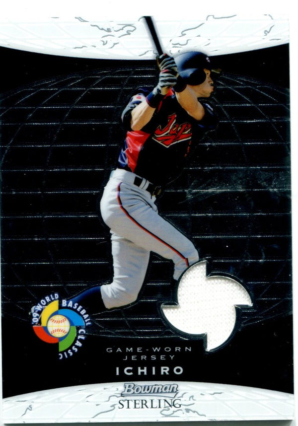 Ichiro Bowman Sterling Jersey Card World Baseball Classic 2009