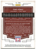 Tony Perez Cooperstown 20/25 Class of 2000