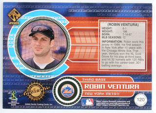 Robin Ventura 2001 Pacific Private Stock Patch Card #120