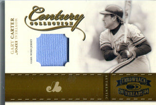 Gary Carter 2004 Donruss Playoff Century Collection Unsigned Card