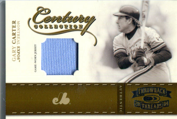 Gary Carter 2004 Donruss Playoff Century Collection Unsigned Card