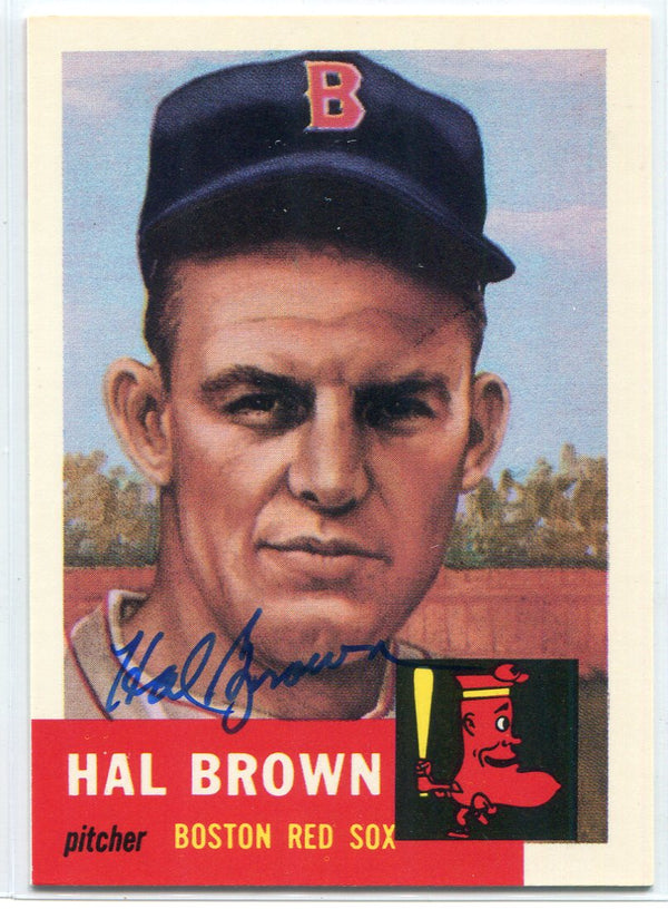 Hal Brown Autographed Topps Archive Card