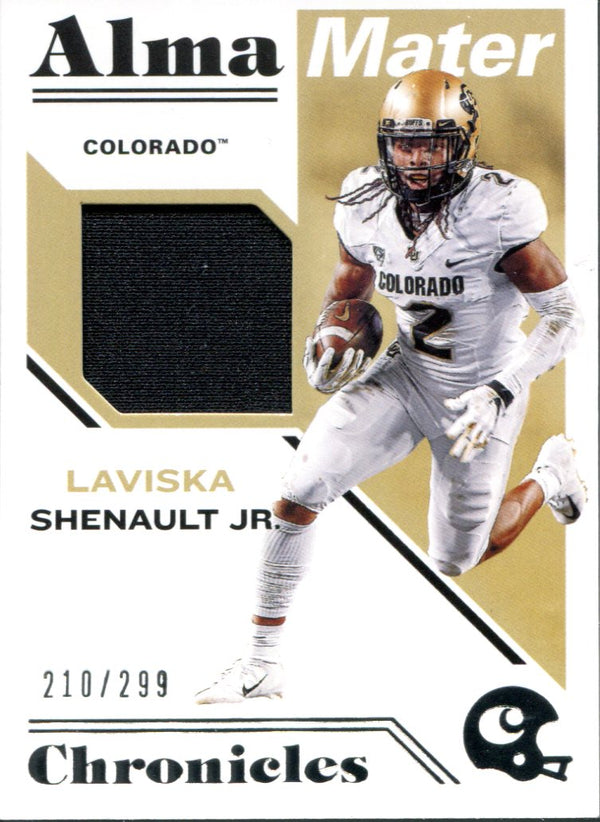 Laviska Shenault Jr. 2020 Panini Chronicles Draft Picks Rookie Jersey Card