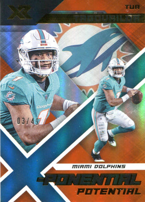 Tua Tagovailoa Panini Card
