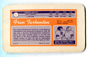 Fran Tarkenton 1970 Topps Super #1 Card