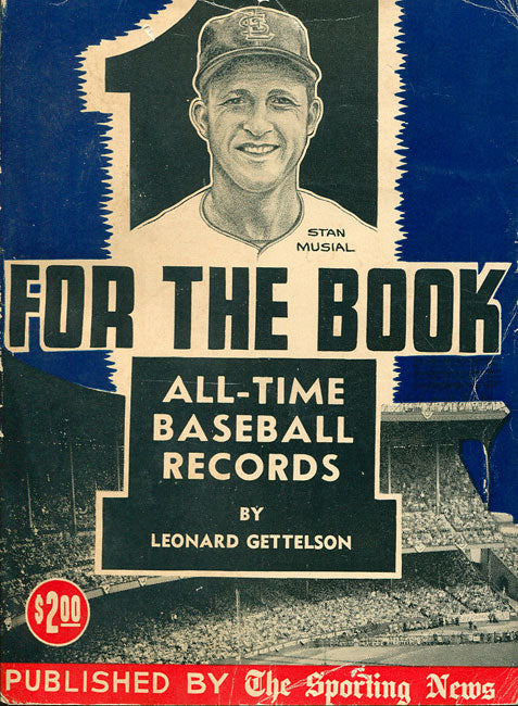 1958 One For The Book All-Time Records Book