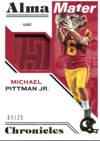 Michael Pittman Jr. 2020 Panini Chronicles Draft Picks Rookie Jersey Card