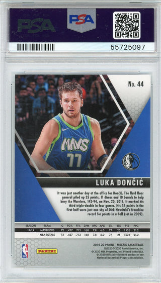 Luka Doncic 2019 Panini Mosaic Card #44 (PSA)