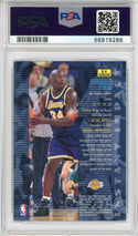 Shaquille O'Neal 1998 Topps Chrome Instant Impact Refractor Card #15 (PSA)