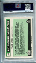 Yale Lary 1990 Autographed Swell Football Card (PSA)