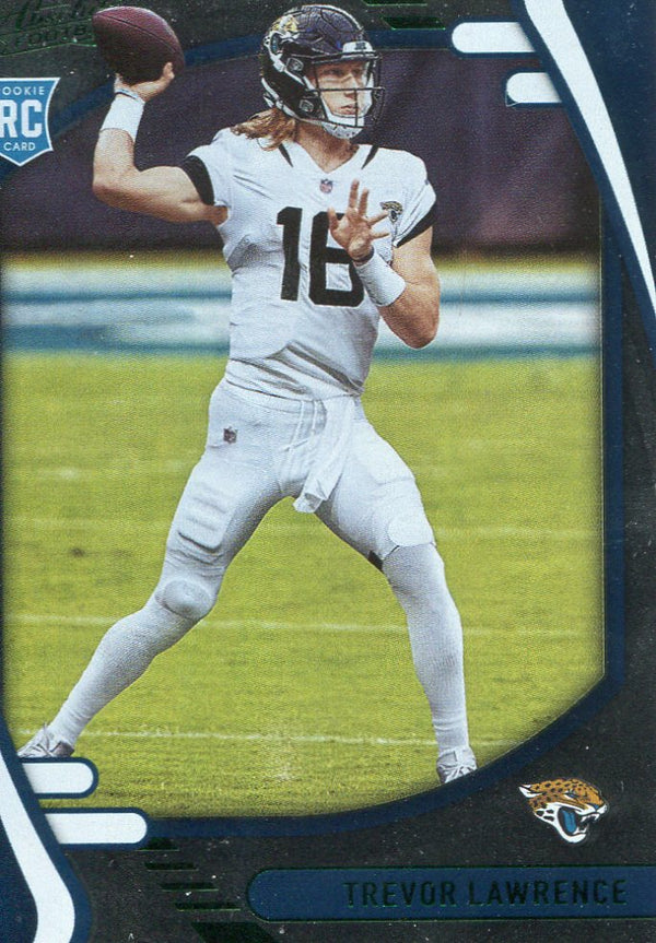 Trevor Lawrence 2021 Panini Absolute Rookie Card