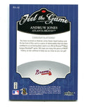 Andruw Jones 2006 Upper Deck Feel The Game #FGAJ Jersey Card