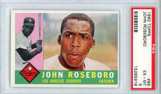 John Roseboro 1960 Topps Card #88 (PSA EX-MT 6)