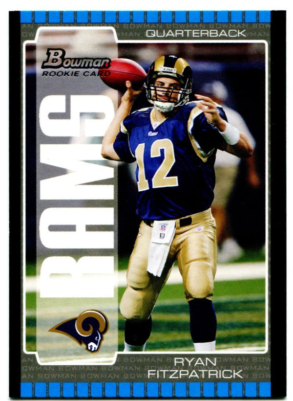 Ryan Fitzpatrick 2005 Bowman Rookie Card