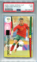 Cristiano Ronaldo 2006 Panini World Cup Germany #169 PSA NM 7 Card