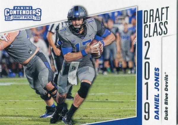 Daniel Jones 2019 Contenders Draft Picks Rookie Card