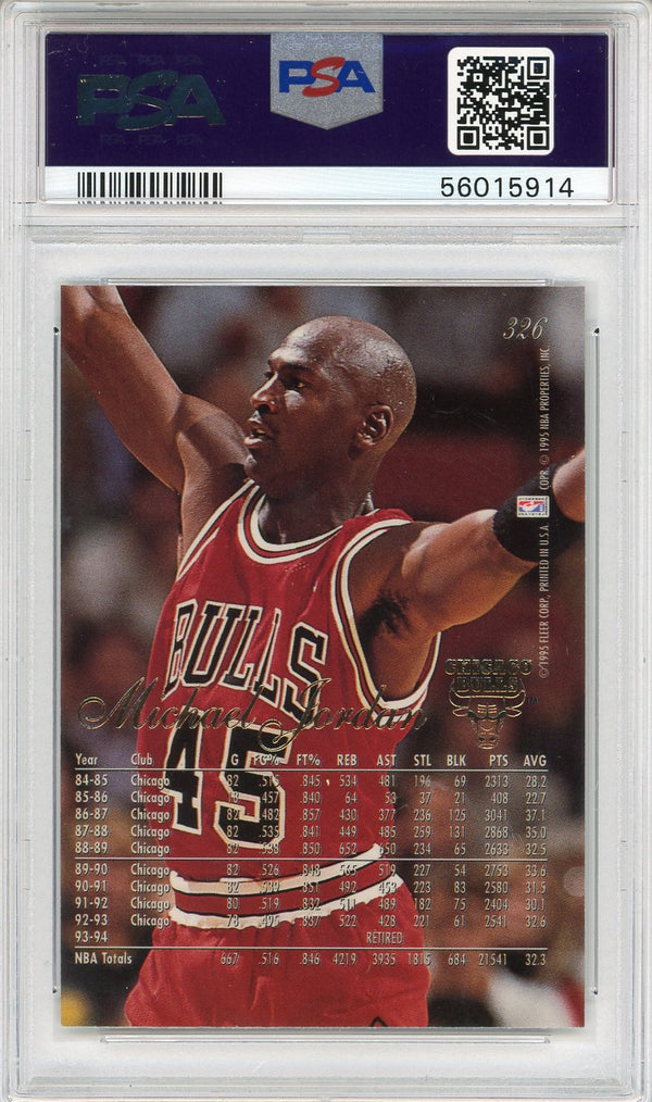 Michael Jordan 1994 Flair Card #326 (PSA)