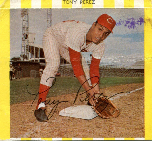 Tony Perez 1969 Kahn Card