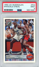 Shaquille O'Neal 1992 Upper Deck McDonalds Rookie Card #P43 (PSA)