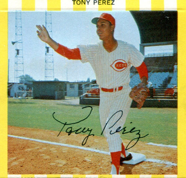 Tony Perez 1969 Kahn Card