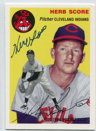 Herb Score Autographed Topps Archive Card