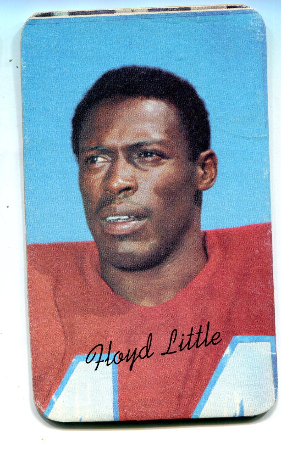 Floyd Little 1970 Topps Super #2 Card | Hollywood Collectibles
