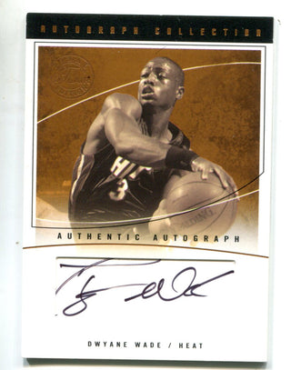 Dwyane Wade 2003 Fleer Final Edition #ACDWW Autographed Collection /200