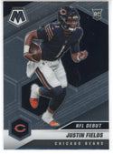 Justin Fields 2021 Panini Mosaic NFL Debut Rookie Card #242